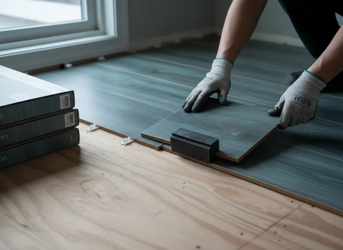 Luxury Vinyl Plank Installation company in Warwick, ND